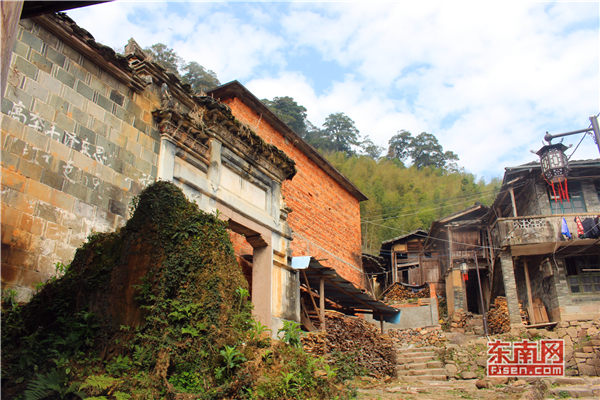 将乐良地村古老的建筑